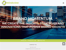 Tablet Screenshot of mindsviewinnovation.com